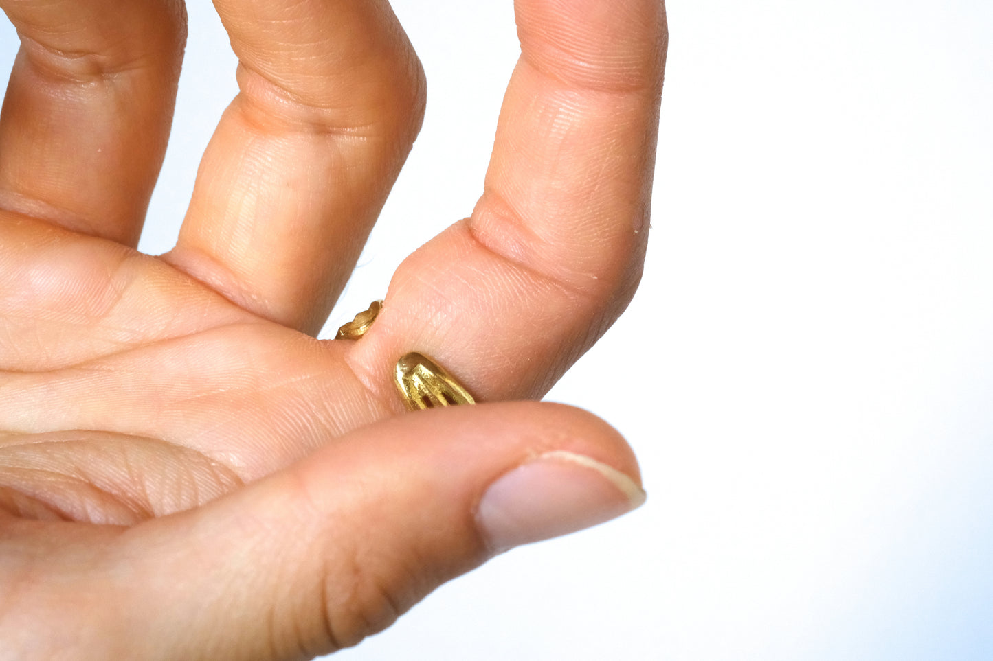 Anello GIUDITTA con petali di rosa selvatica
